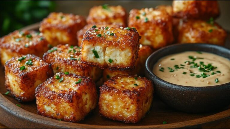 Ce simple geste transforme le tofu en nuggets croustillants et irrésistibles…