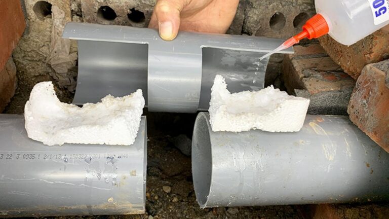 Une idée toute simple… Évitez cette erreur courante et connectez vos tuyaux PVC en un