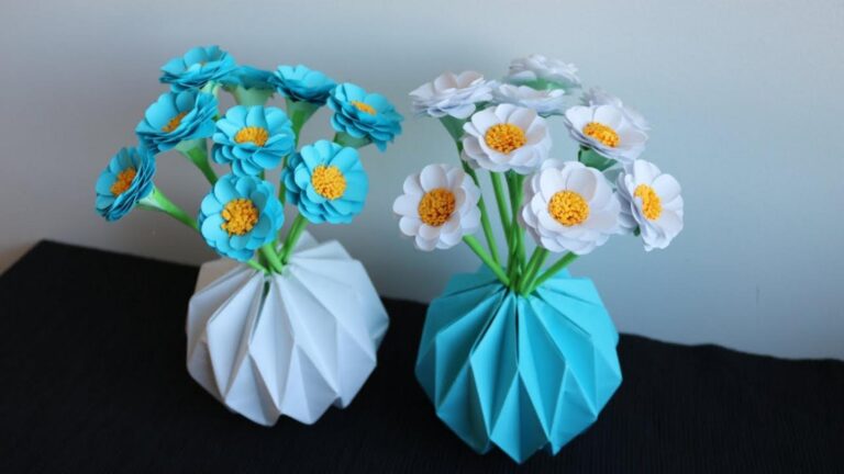 Créez des fleurs en papier qui métamorphosent instantanément votre intérieur… Découvrez