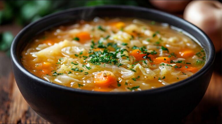 Avec cette astuce, découvrez comment cette soupe au chou transforme radicalement votre