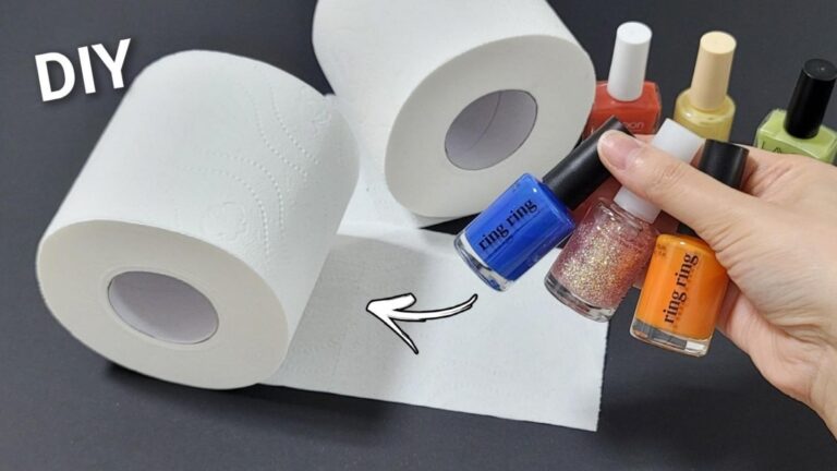 Quelques ingrédients surprenants… Découvrez comment transformer du papier toilette en
