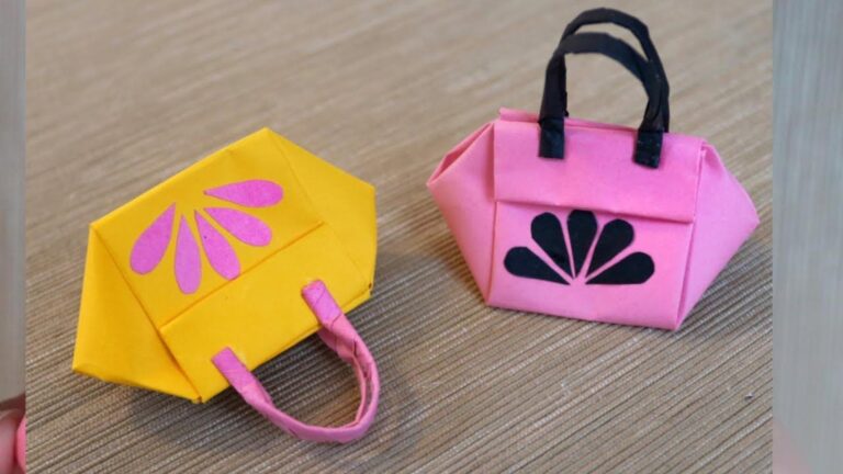 Une idée géniale pour créer des sacs origami qui vont impressionner vos amis…