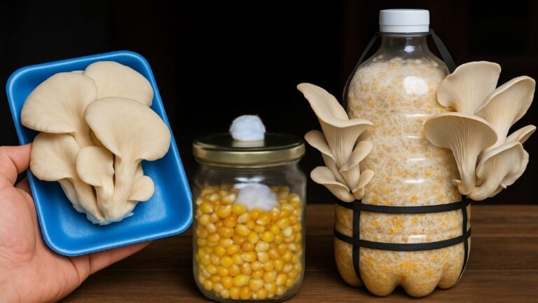 Avec cette astuce oubliée, cultivez des champignons frais chez vous sans effort…