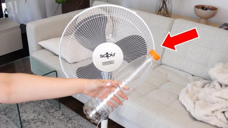 Ce simple bricolage maison… transformez votre ventilateur en climatiseur efficace !