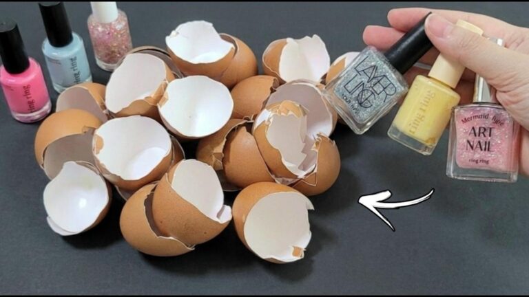 Cette astuce simple transforme des coquilles d&rsquo;œufs en déco chic… Découvrez comment !