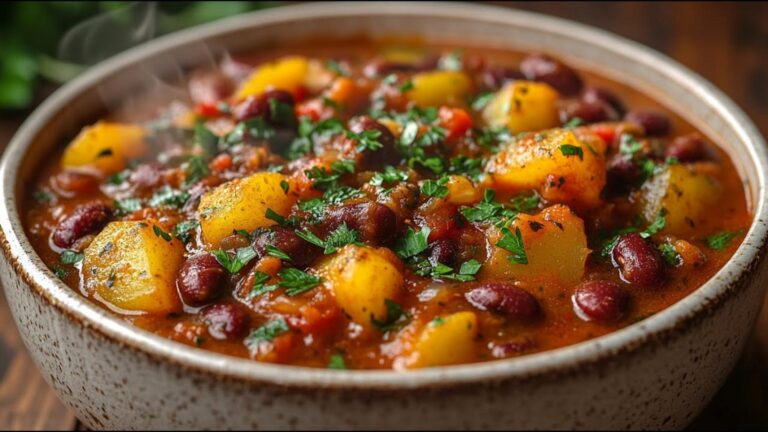 Une idée toute simple… un goulash vegan qui transforme votre hiver en festin réconfortant !