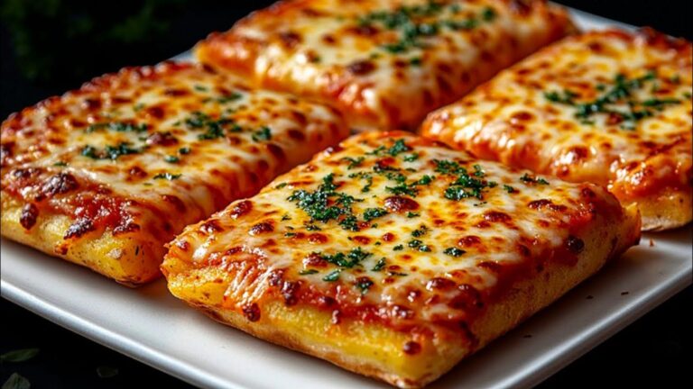 Ne jetez plus vos pommes de terre… Transformez-les en une délicieuse pizza maison en un