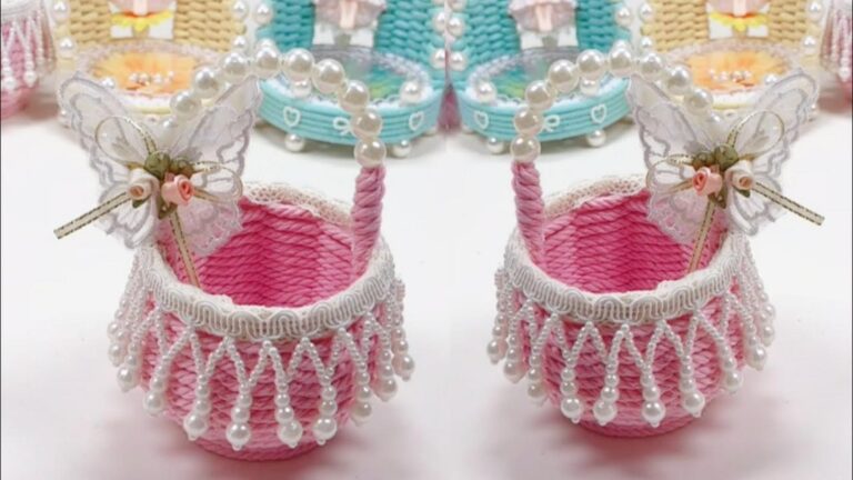 Transformez un gobelet usagé en un panier de fleurs éblouissant… Découvrez l&rsquo;astuce!