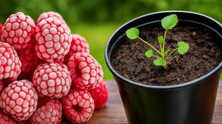 Ne jetez plus vos framboises congelées ! Voici comment créer un mini potager facilement