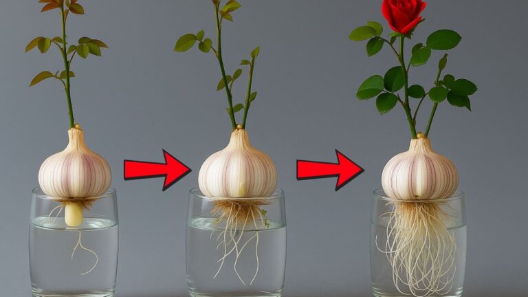 5 astuces pour multiplier vos boutures de roses avec de l&rsquo;ail !