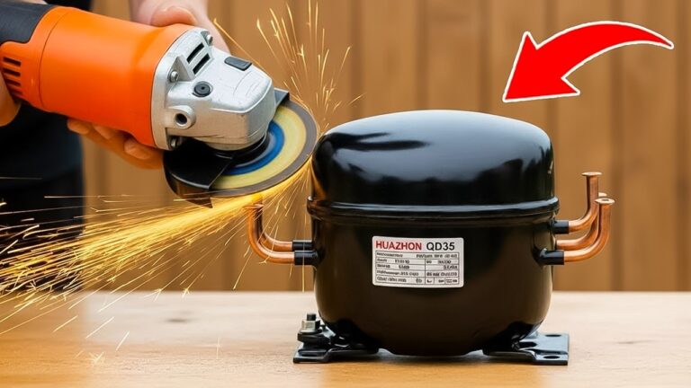 Découvrez 5 astuces incroyables pour transformer un compresseur de réfrigérateur en or !