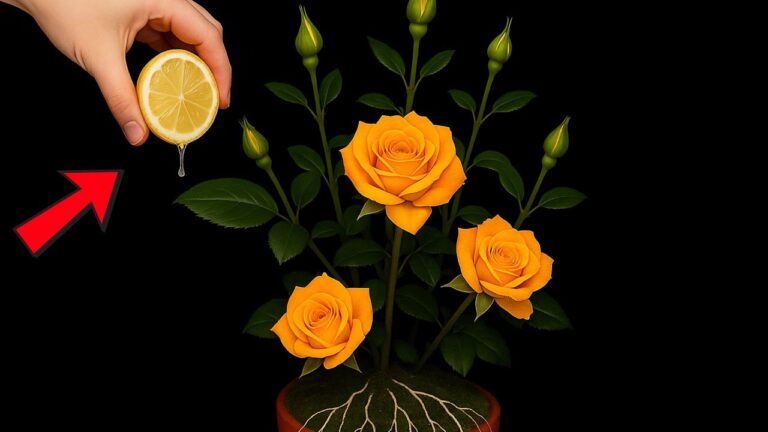 5 astuces étonnantes pour faire pousser des roses avec du citron !