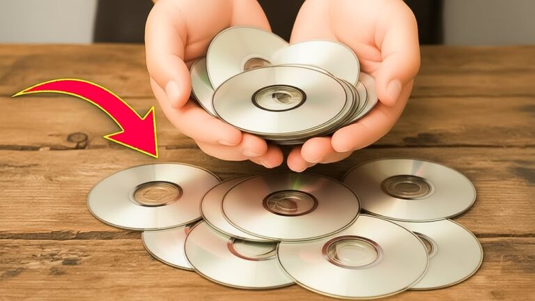 Transformez 5 vieux CD en objets déco étonnants et uniques !