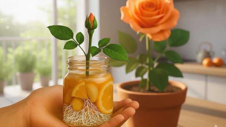 Faites germer vos boutures de rose en 5 étapes grâce à ce mélange secret !