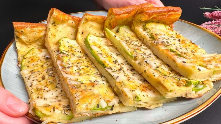2 Zucchinis et des œufs : un repas délicieux et sain en 30 minutes !