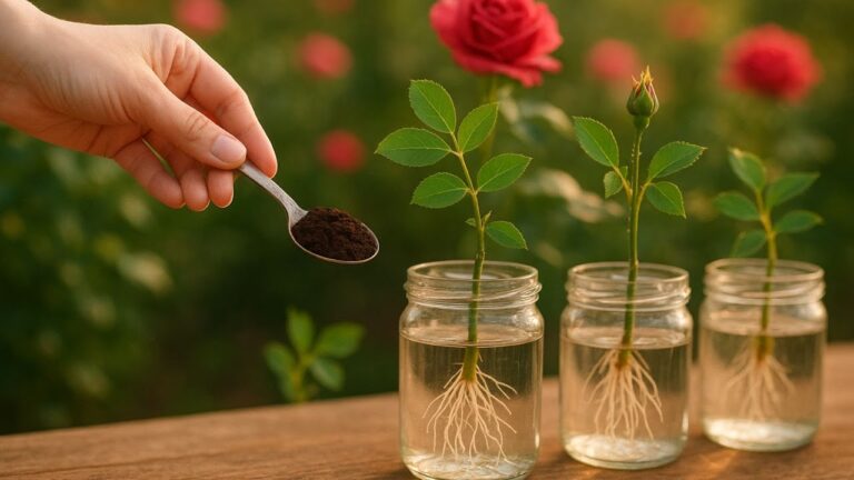 Faites fleurir vos roses en 1 nuit avec cette astuce jardinage incroyable !