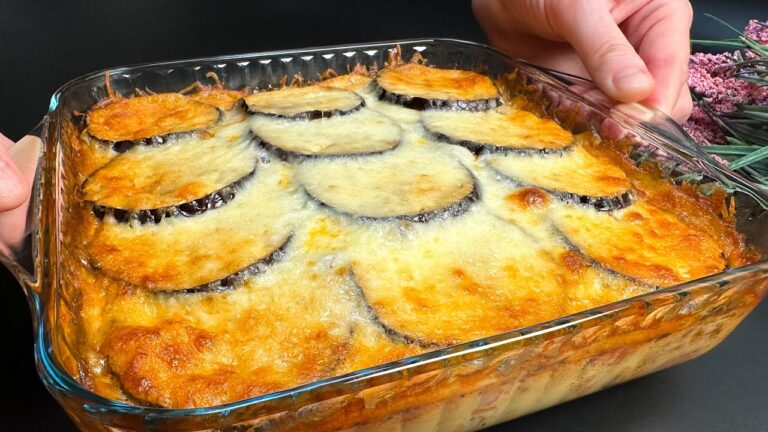 3 ingrédients simples pour un dîner savoureux : pommes de terre, œufs et aubergines !