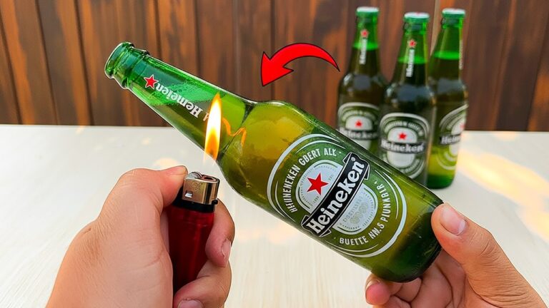 10 idées surprenantes pour réutiliser vos bouteilles en verre vides !