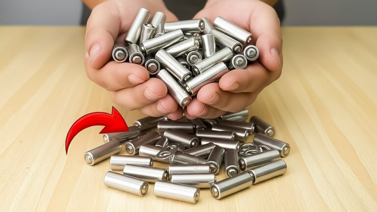 Transformez vos vieilles piles AA en 5 projets DIY surprenants et rentables !