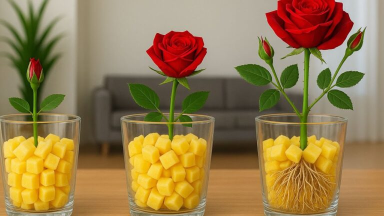 3 astuces simples pour faire pousser des roses facilement chez vous ! 🌹
