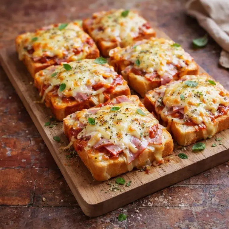 Croque Monsieur façon pizza : la recette moelleuse au jambon et fromage fondant