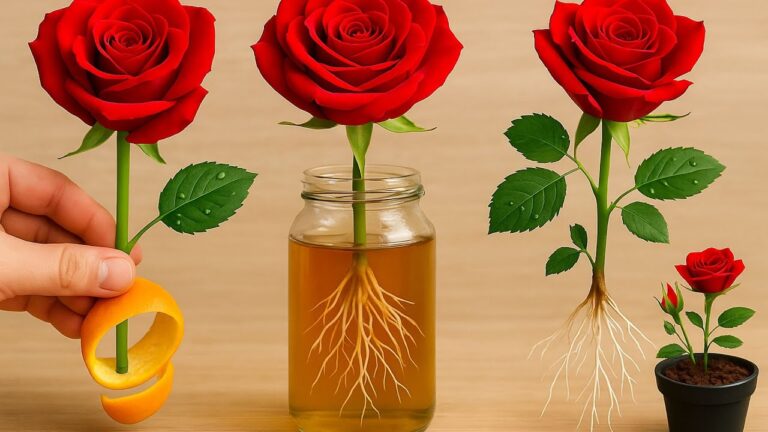 Faites pousser 100 racines en une nuit avec cette astuce incroyable de bouturage !
