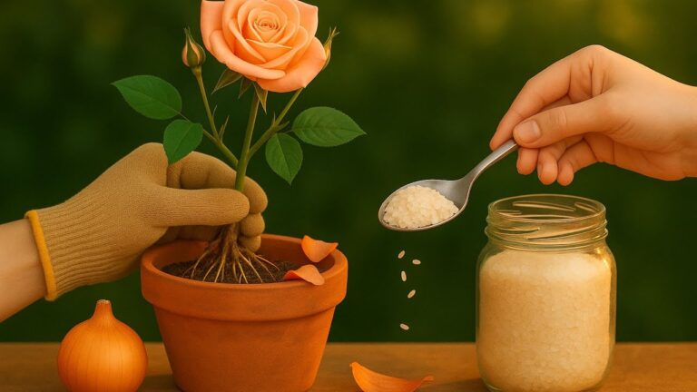 Rooter vos boutures de roses 3x plus vite avec 1 cuillère de riz, découvrez le secret !