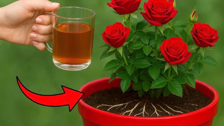 1 astuce pour faire pousser vos rosiers en un clin d&rsquo;œil !