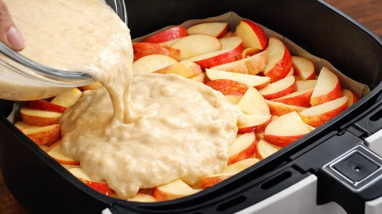Préparez un gâteau au pommes en 5 minutes avec votre Airfryer !