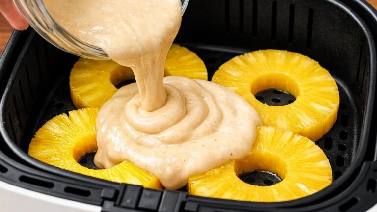 4 recettes magiques à faire avec votre Airfryer et de l’ananas délicieux ! 🍍✨