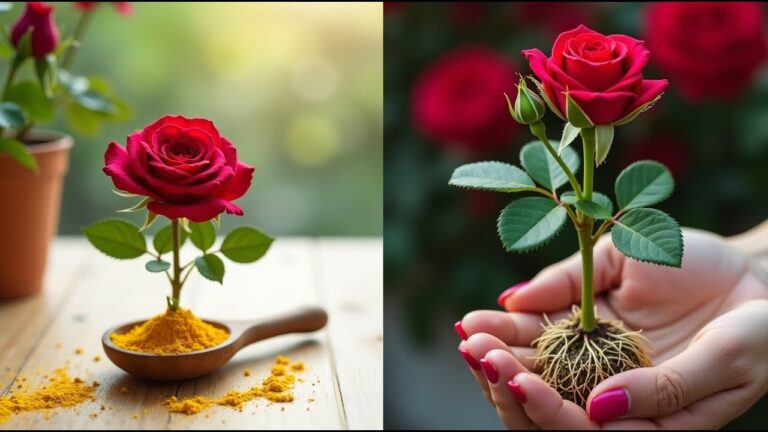 3 étapes pour faire pousser des roses avec ce mélange naturel et instantané !