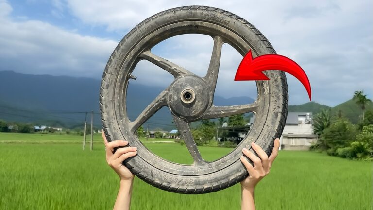 Transformez 5 vieilles roues en objets incroyables pour votre maison !
